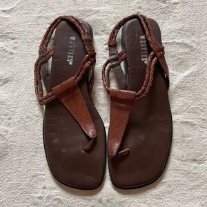 WESTIES Leather Sandals